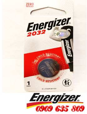 Pin Energizer CR2032; Pin 3v Lithium Energizer CR2032 ECR2032 chính hãng (Loại Vỉ 1viên)
